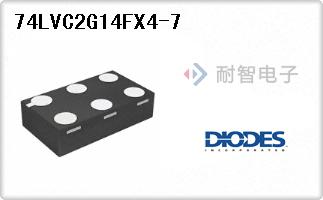 74LVC2G14FX4-7