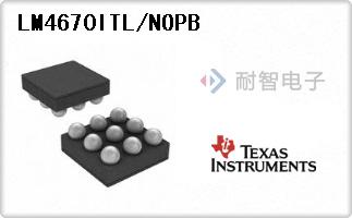 LM4670ITL/NOPB