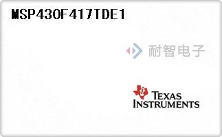 MSP430F417TDE1